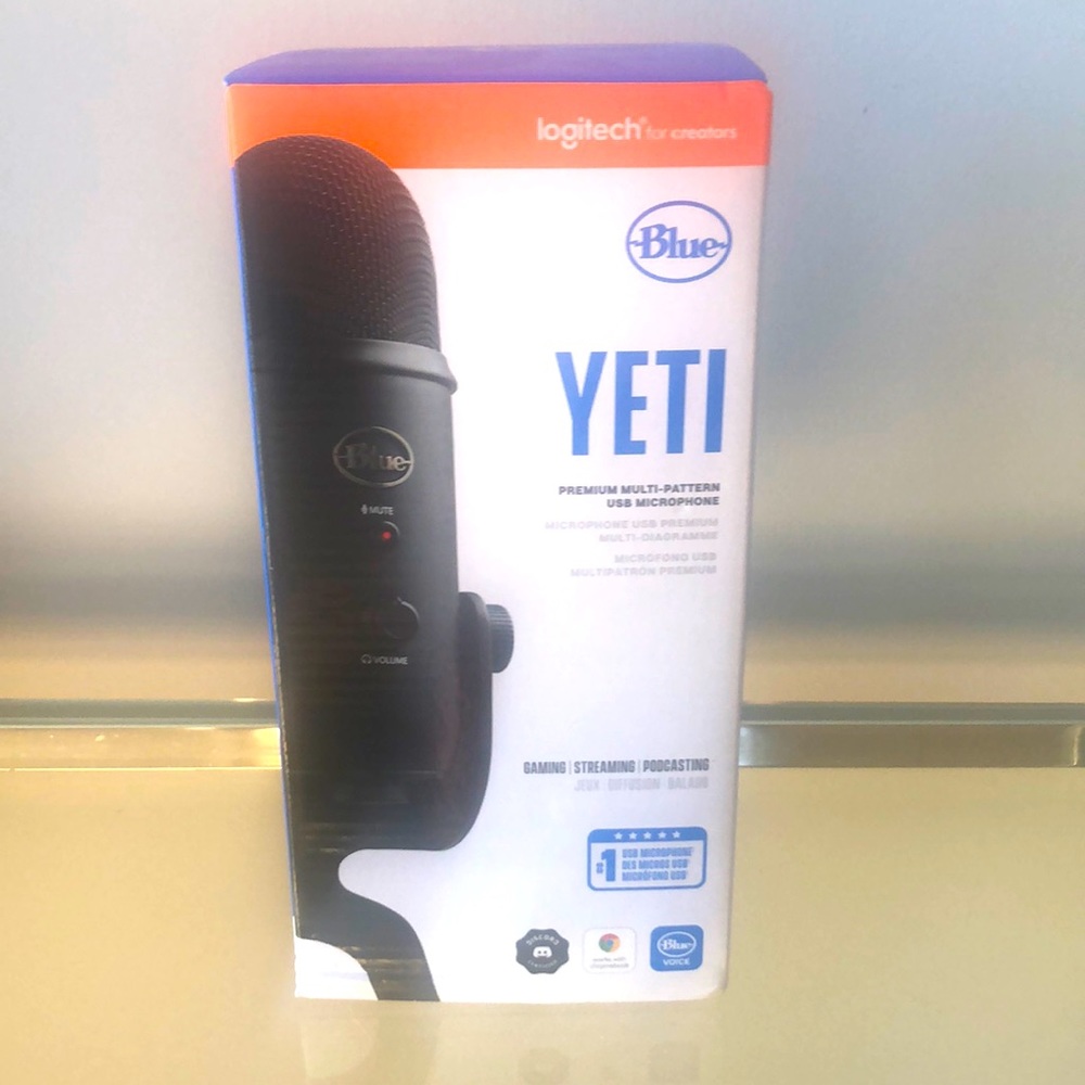 Yeti usb microphone